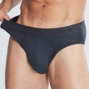 Savage X Fenty Shadow Fit Briefs, Black